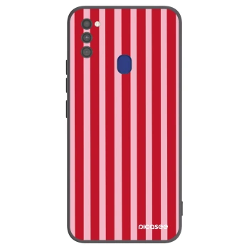 Θήκη για Samsung Galaxy M21 M215F - Lines red