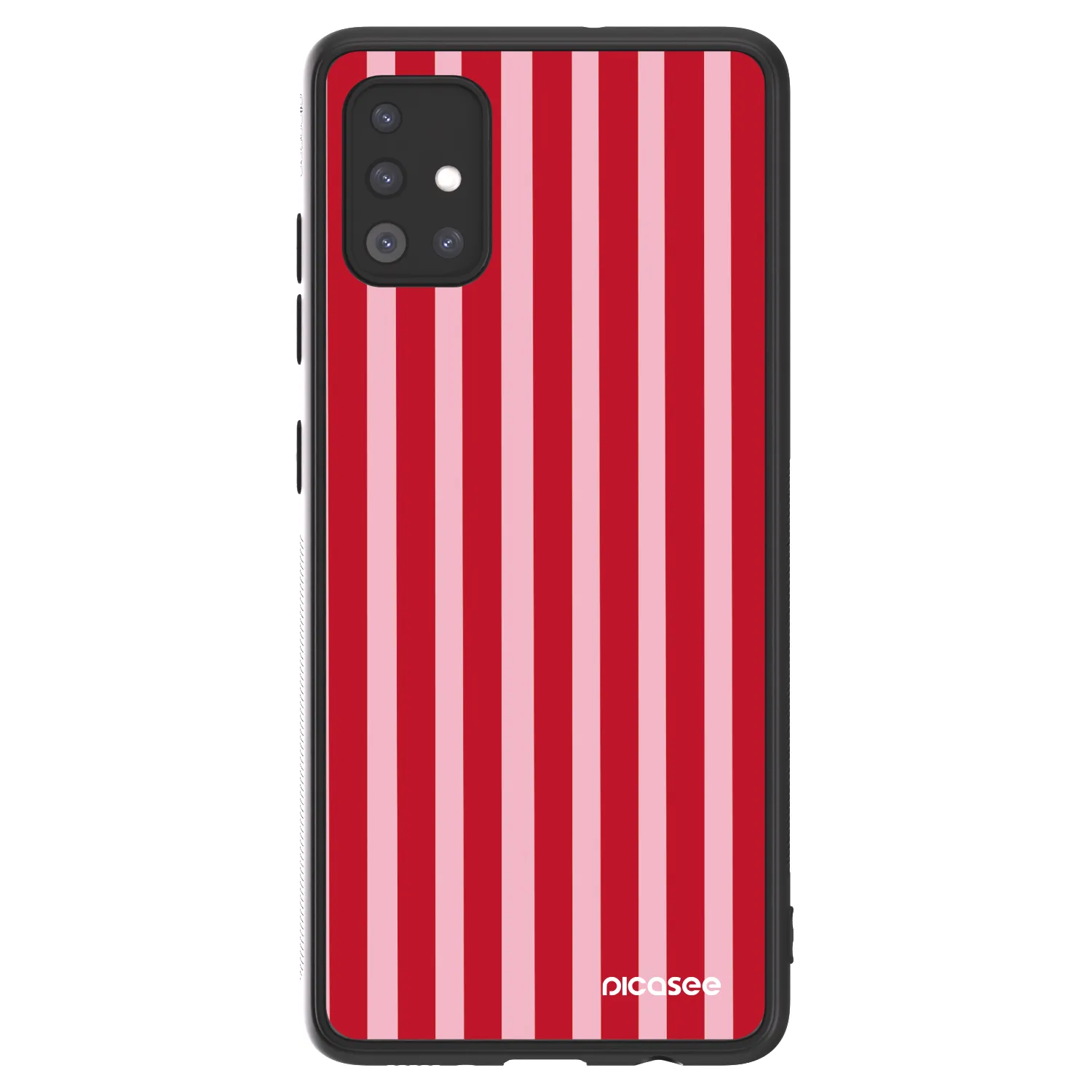 Picasee ULTIMATE CASE για Samsung Galaxy A51 A515F - Lines red