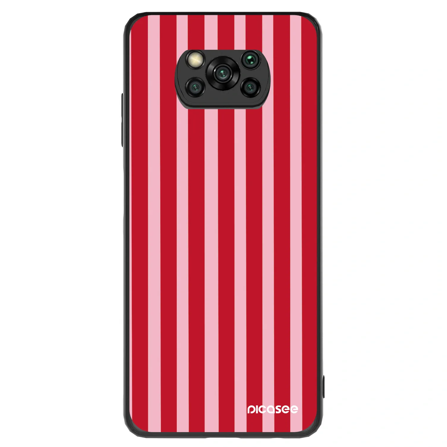 Picasee ULTIMATE CASE για Xiaomi Poco X3 - Lines red