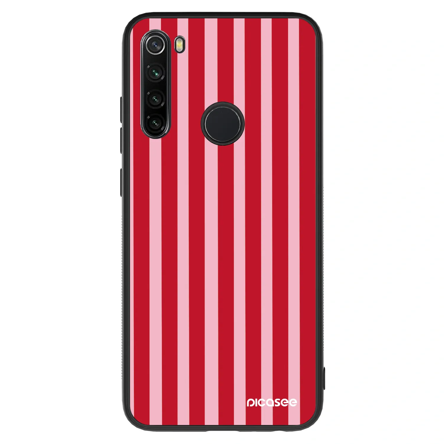 Picasee ULTIMATE CASE για Xiaomi Redmi Note 8 - Lines red