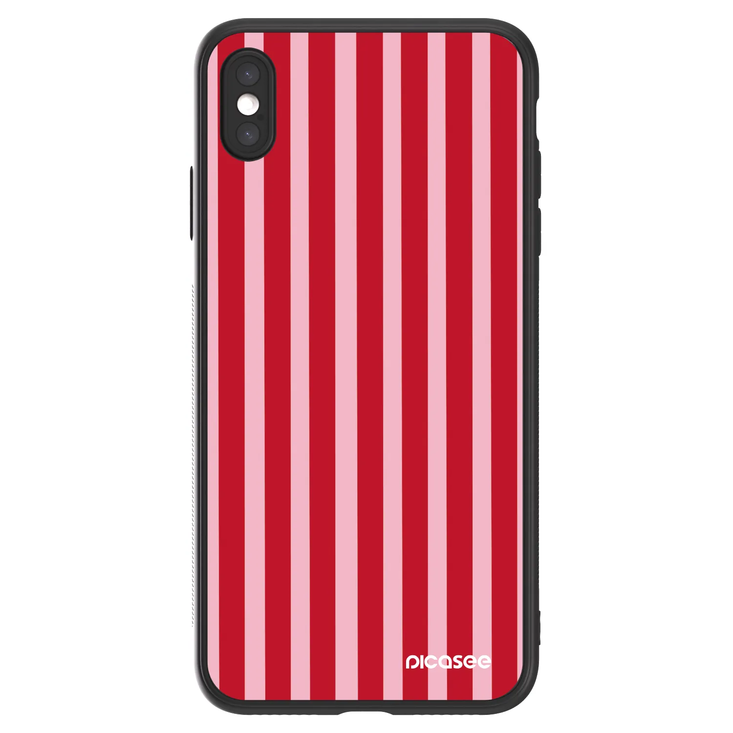 Picasee ULTIMATE CASE για Apple iPhone XS Max - Lines red