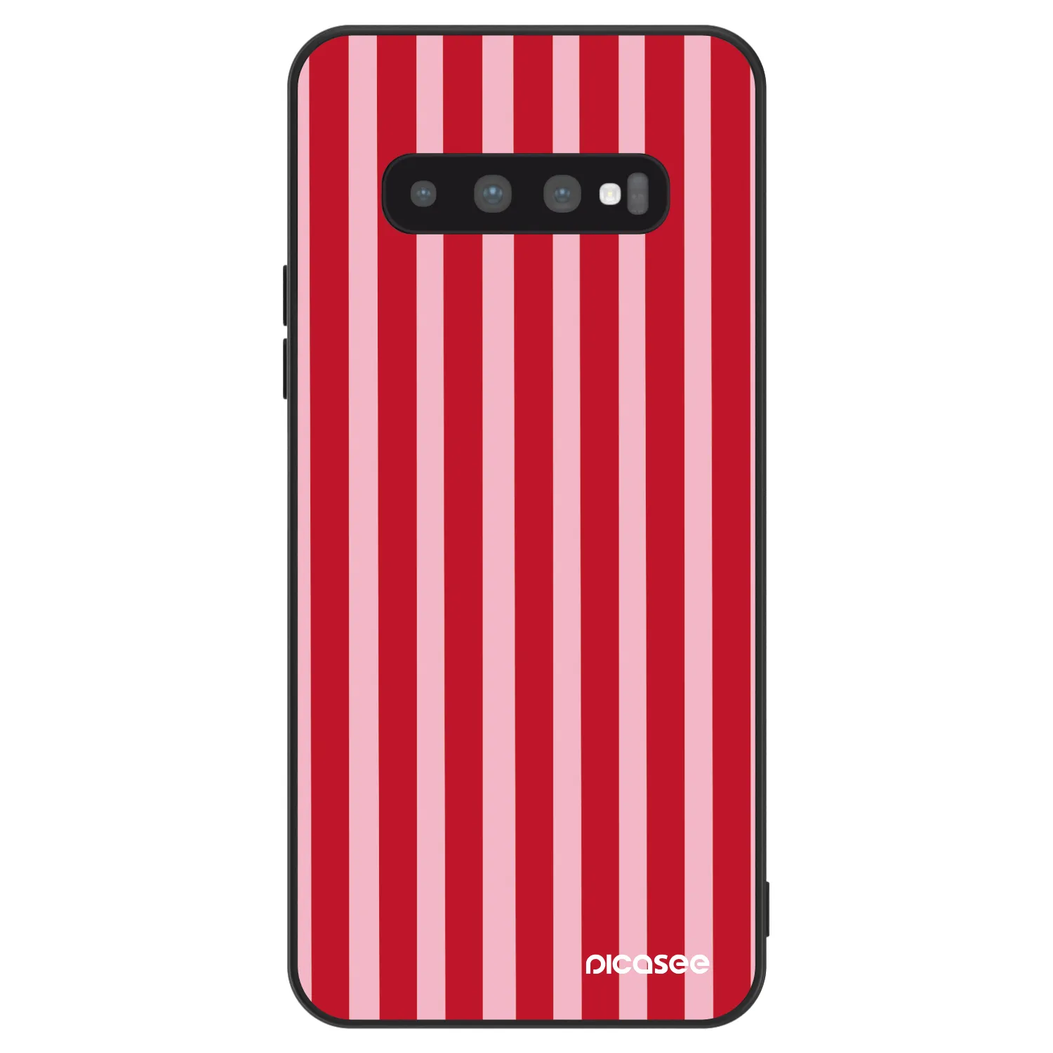 Picasee ULTIMATE CASE για Samsung Galaxy S10 G973 - Lines red