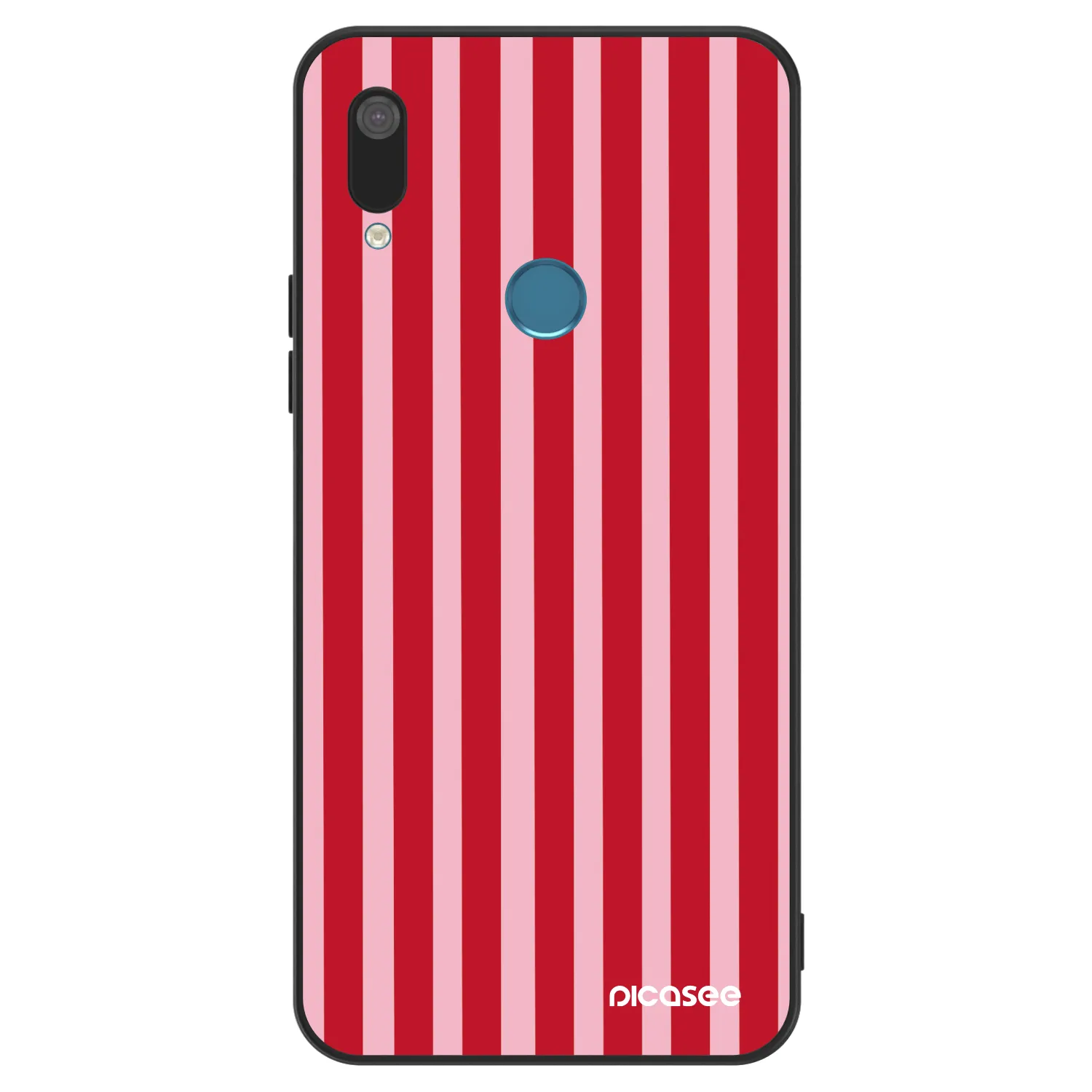 Picasee ULTIMATE CASE για Huawei Y7 2019 - Lines red