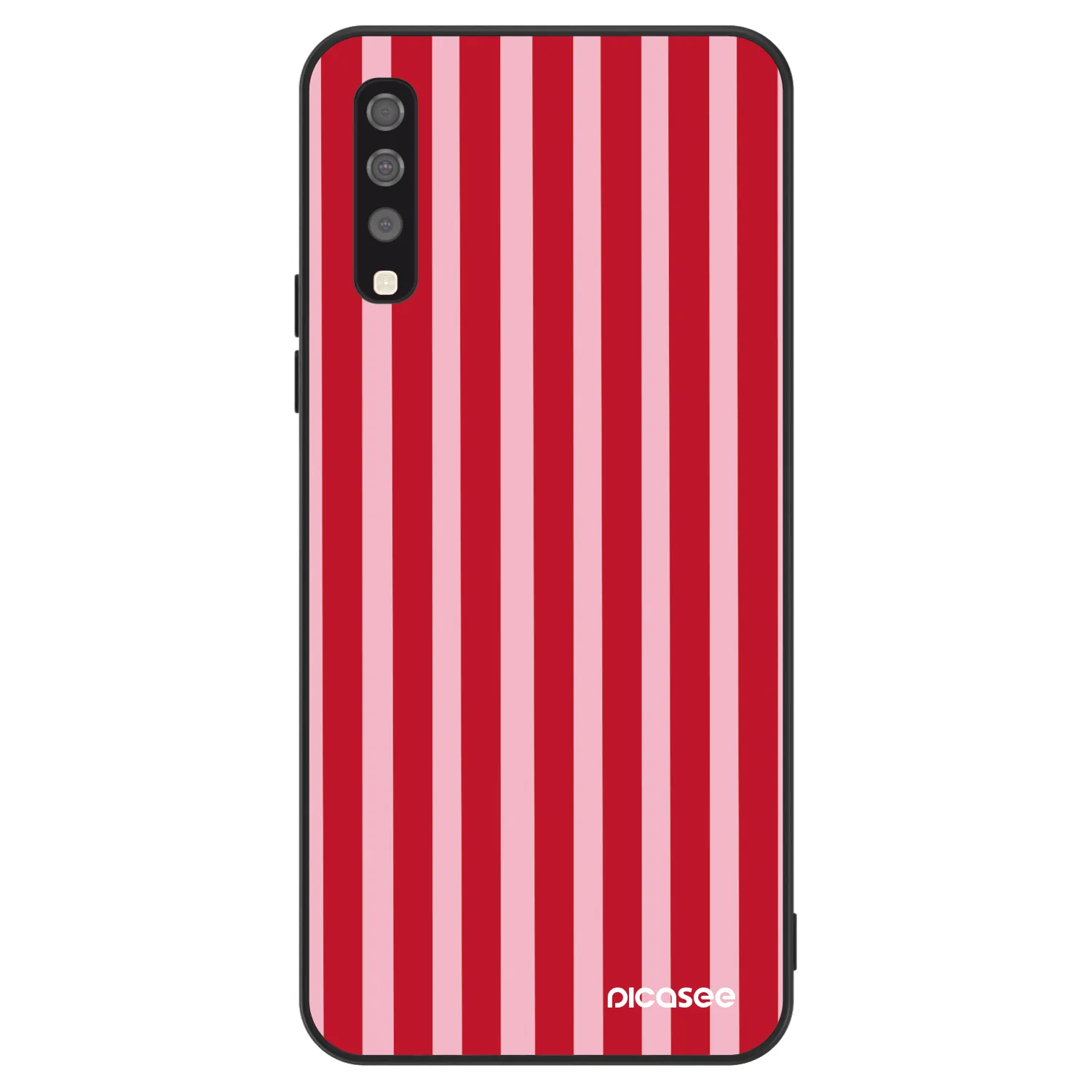 Picasee ULTIMATE CASE για Samsung Galaxy A70 A705F - Lines red