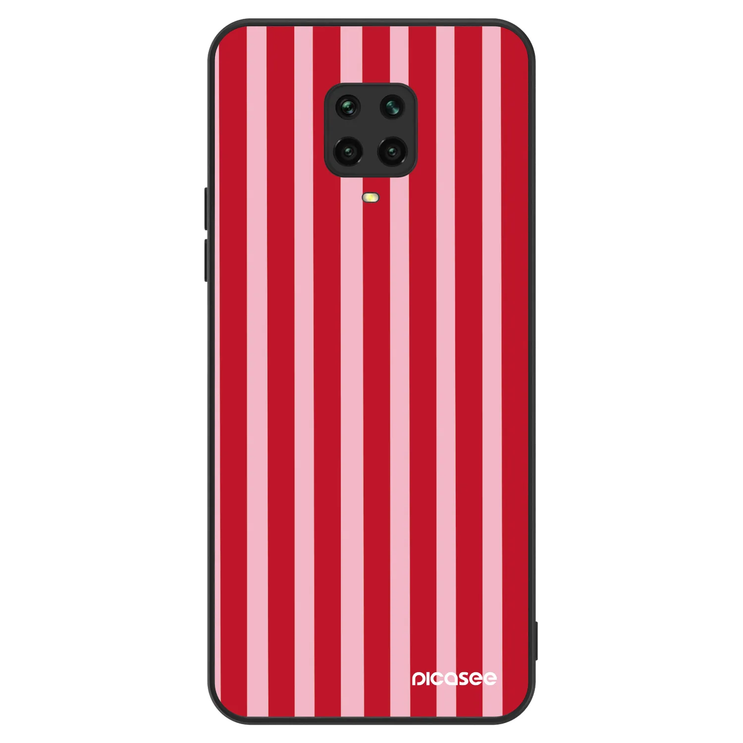Picasee ULTIMATE CASE για Xiaomi Redmi Note 9S - Lines red