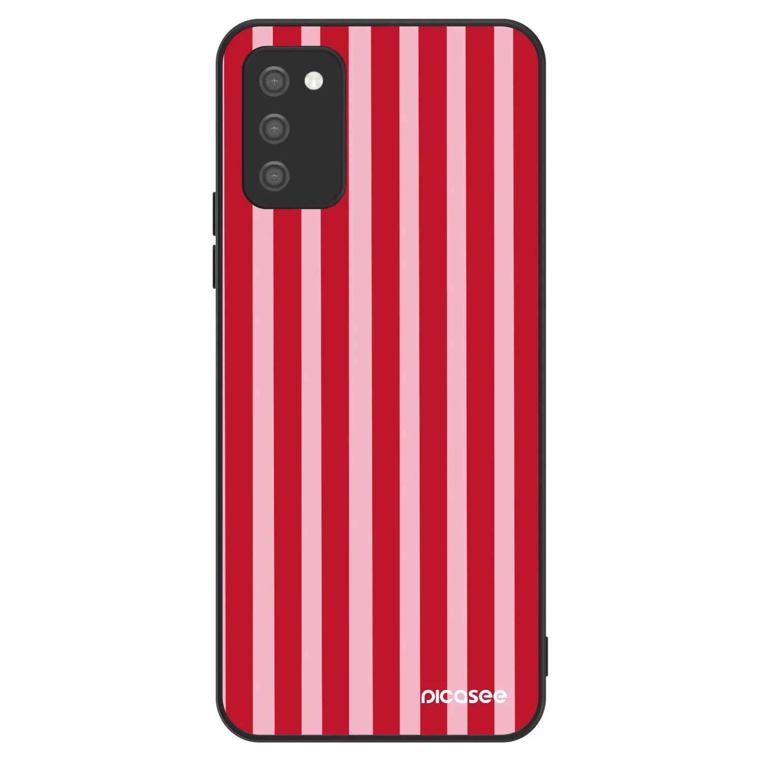 Picasee ULTIMATE CASE για Samsung Galaxy A02s A025G - Lines red