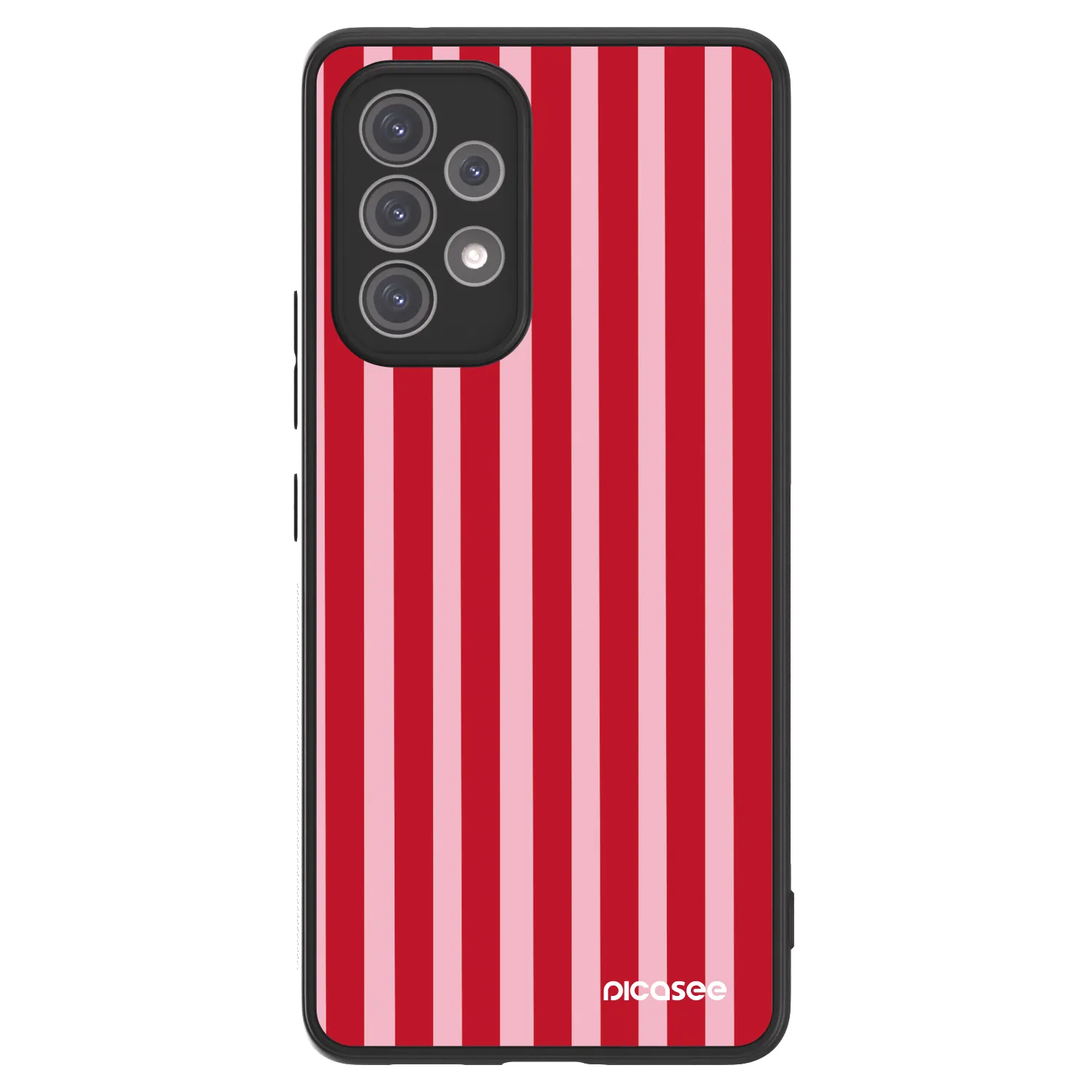 Picasee ULTIMATE CASE για Samsung Galaxy A52s 5G A528B - Lines red