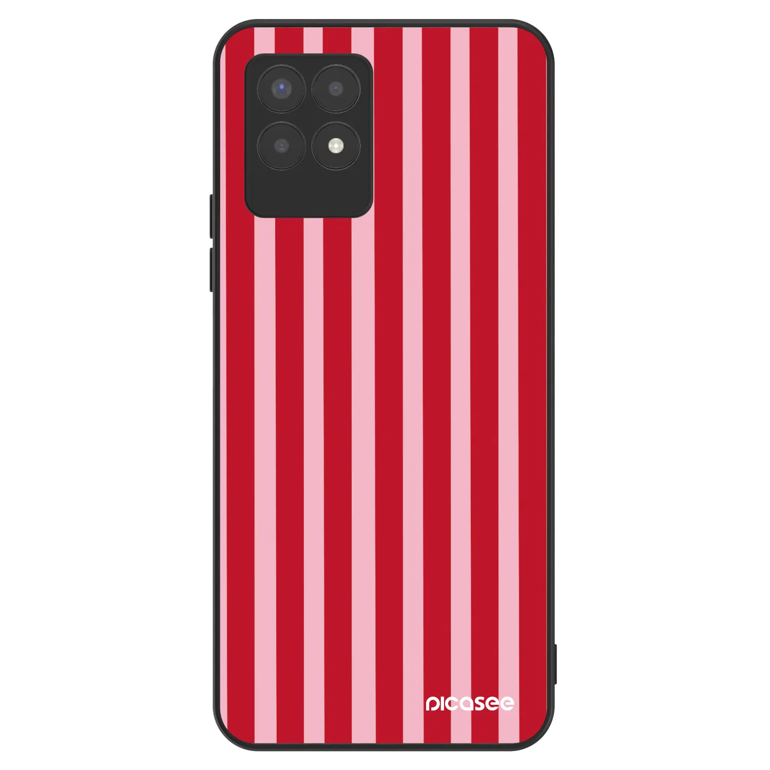 Picasee ULTIMATE CASE για Realme 8i - Lines red
