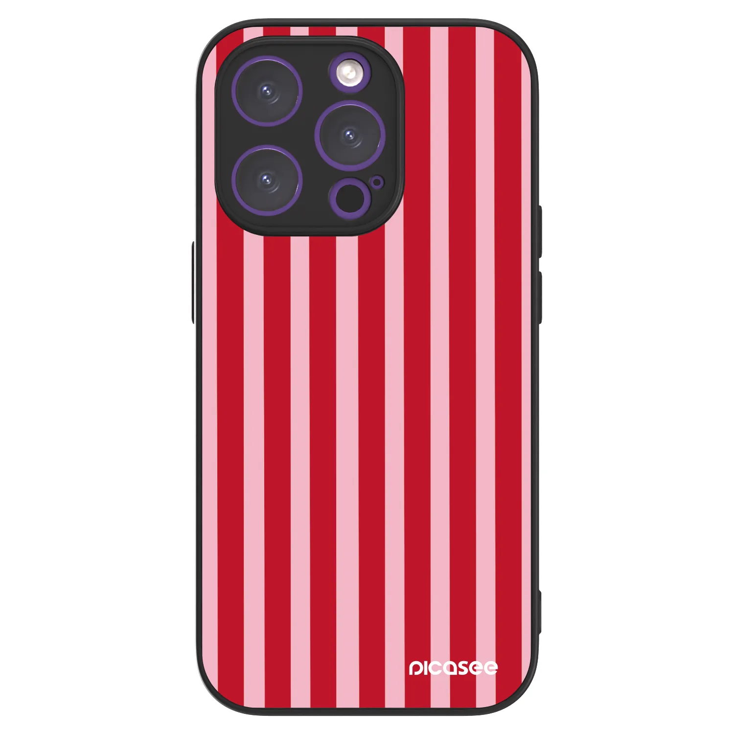 Picasee ULTIMATE CASE για Apple iPhone 14 Pro - Lines red