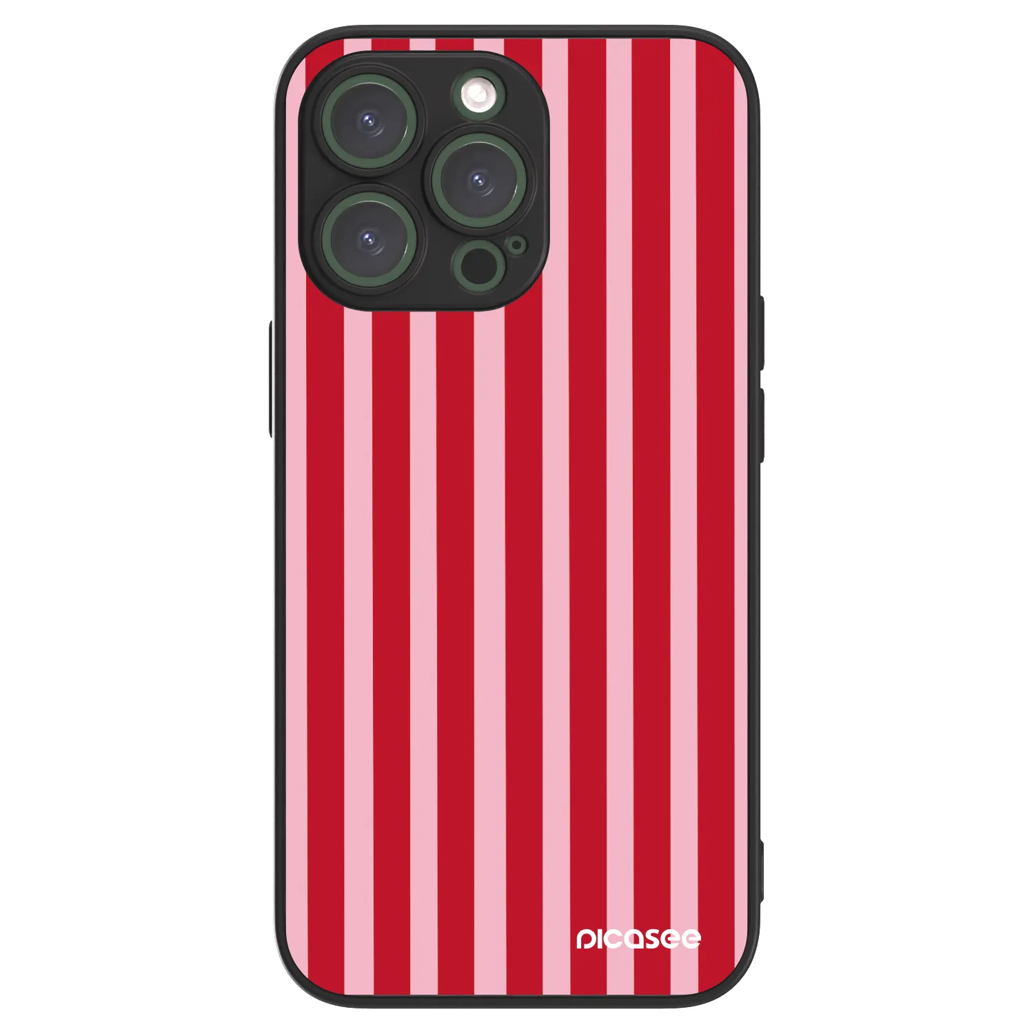 Picasee ULTIMATE CASE MagSafe pro Apple iPhone 13 Pro - Lines red