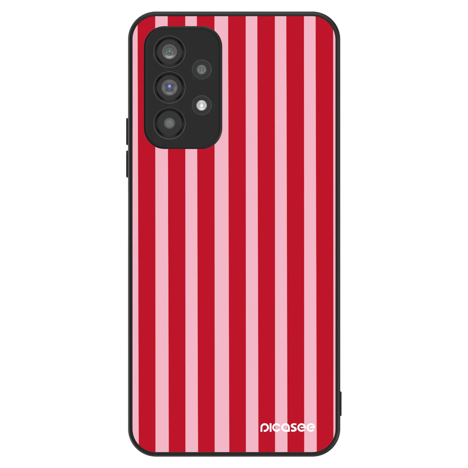 Picasee ULTIMATE CASE για Samsung Galaxy A73 5G - Lines red