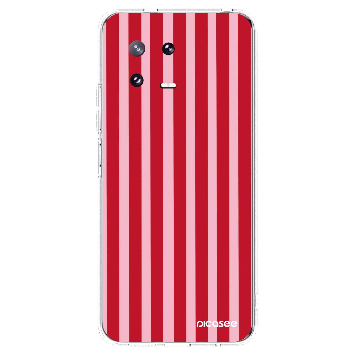Picasee διαφανής θήκη σιλικόνης Xiaomi 13 Pro - Lines red