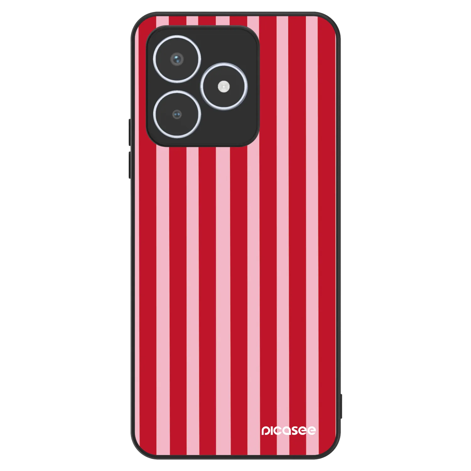 Picasee ULTIMATE CASE για Realme C53 - Lines red