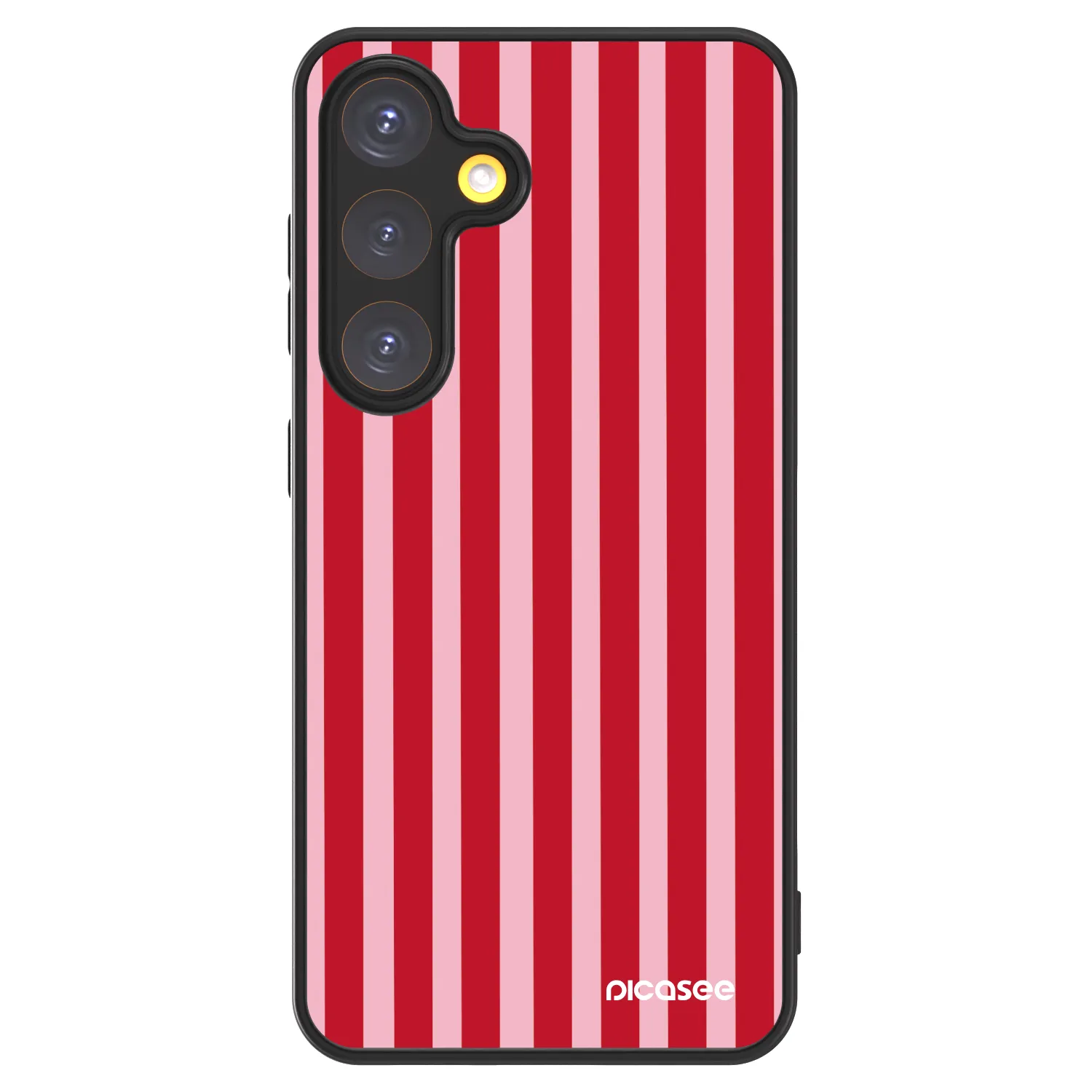 Picasee ULTIMATE CASE PowerShare για Samsung Galaxy S24 S921B 5G - Lines red