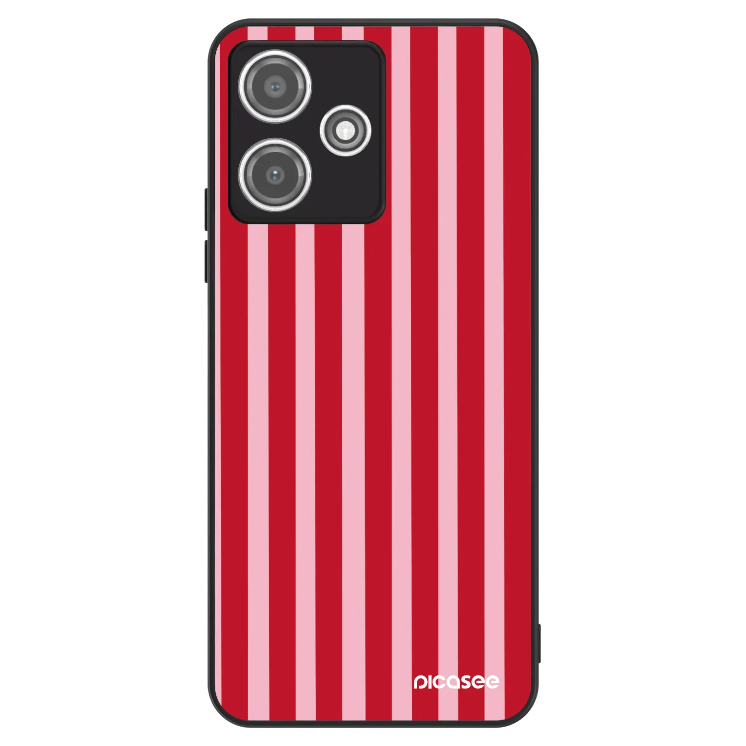 Picasee ULTIMATE CASE για Xiaomi Redmi 12 5G - Lines red