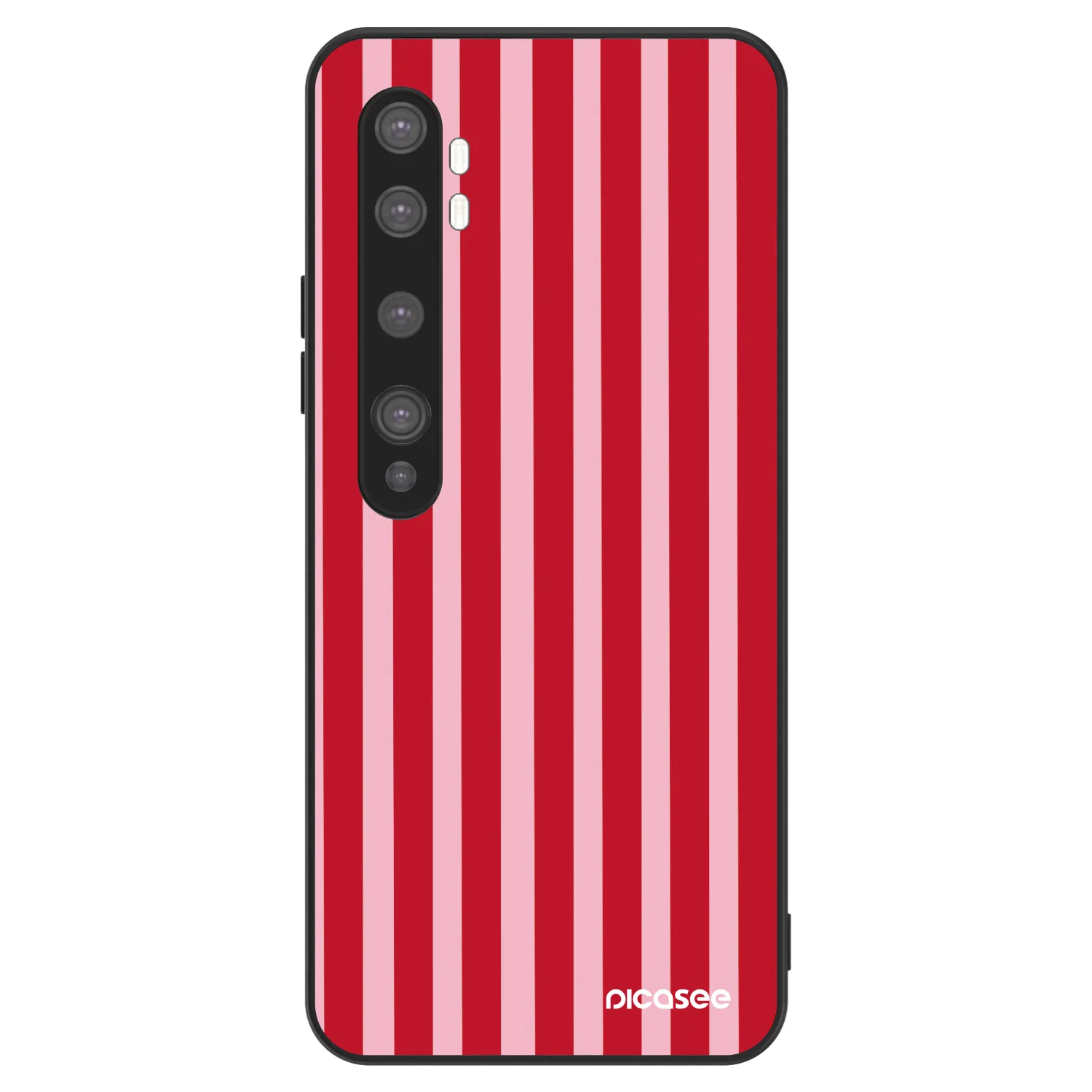 Picasee ULTIMATE CASE για Xiaomi Mi Note 10 (Pro) - Lines red