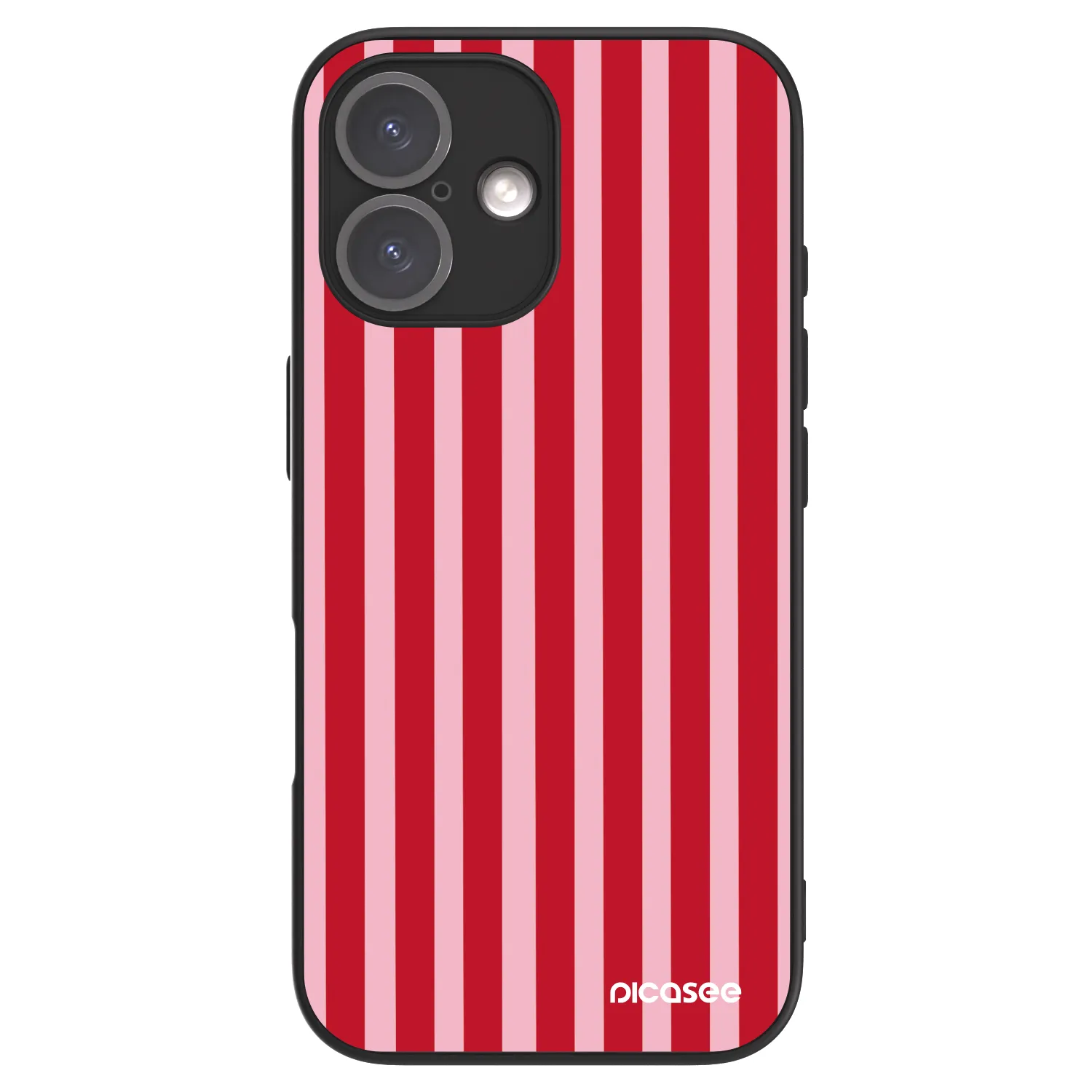 Picasee ULTIMATE CASE για Apple iPhone 16 - Lines red