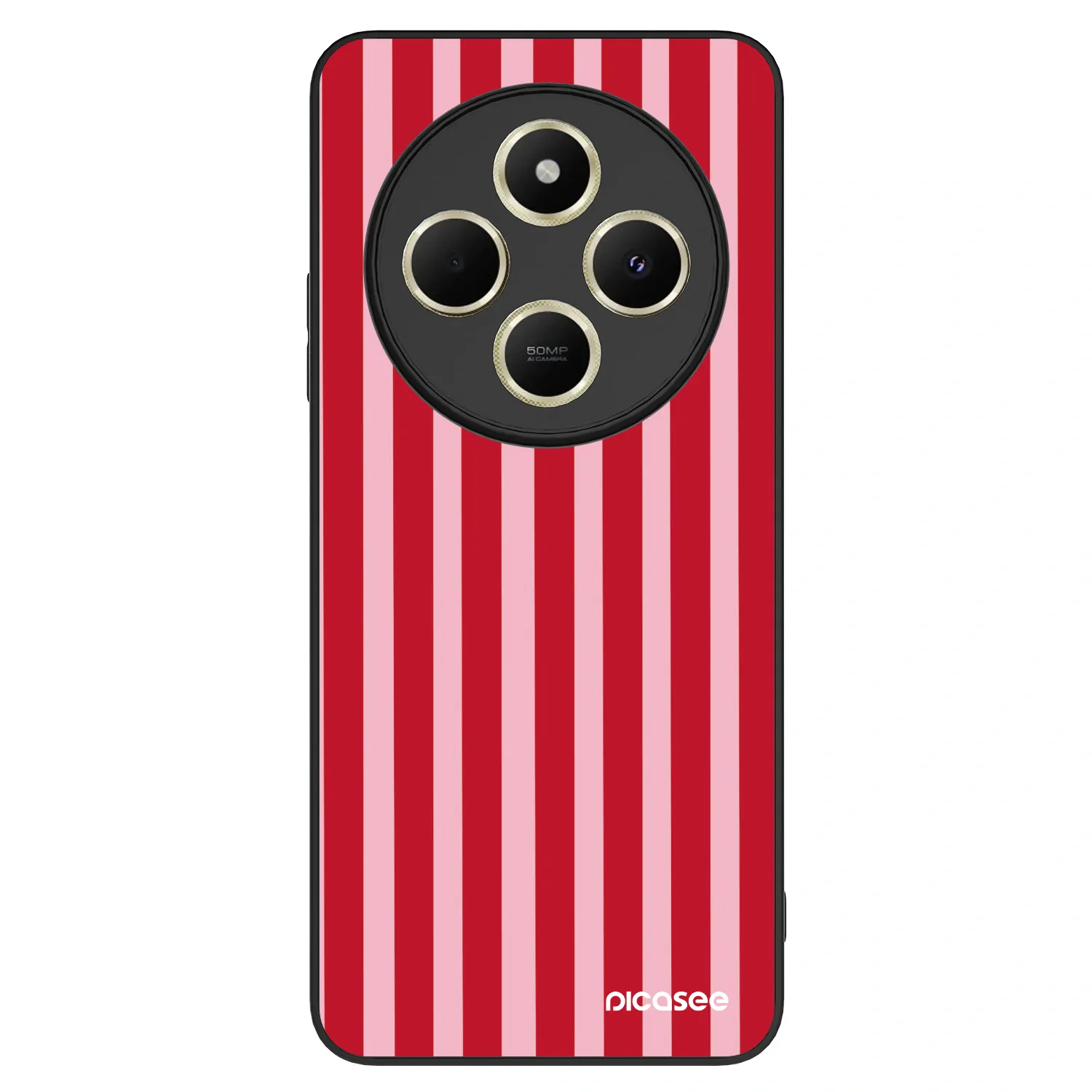 Picasee ULTIMATE CASE για Xiaomi Redmi 14C - Lines red