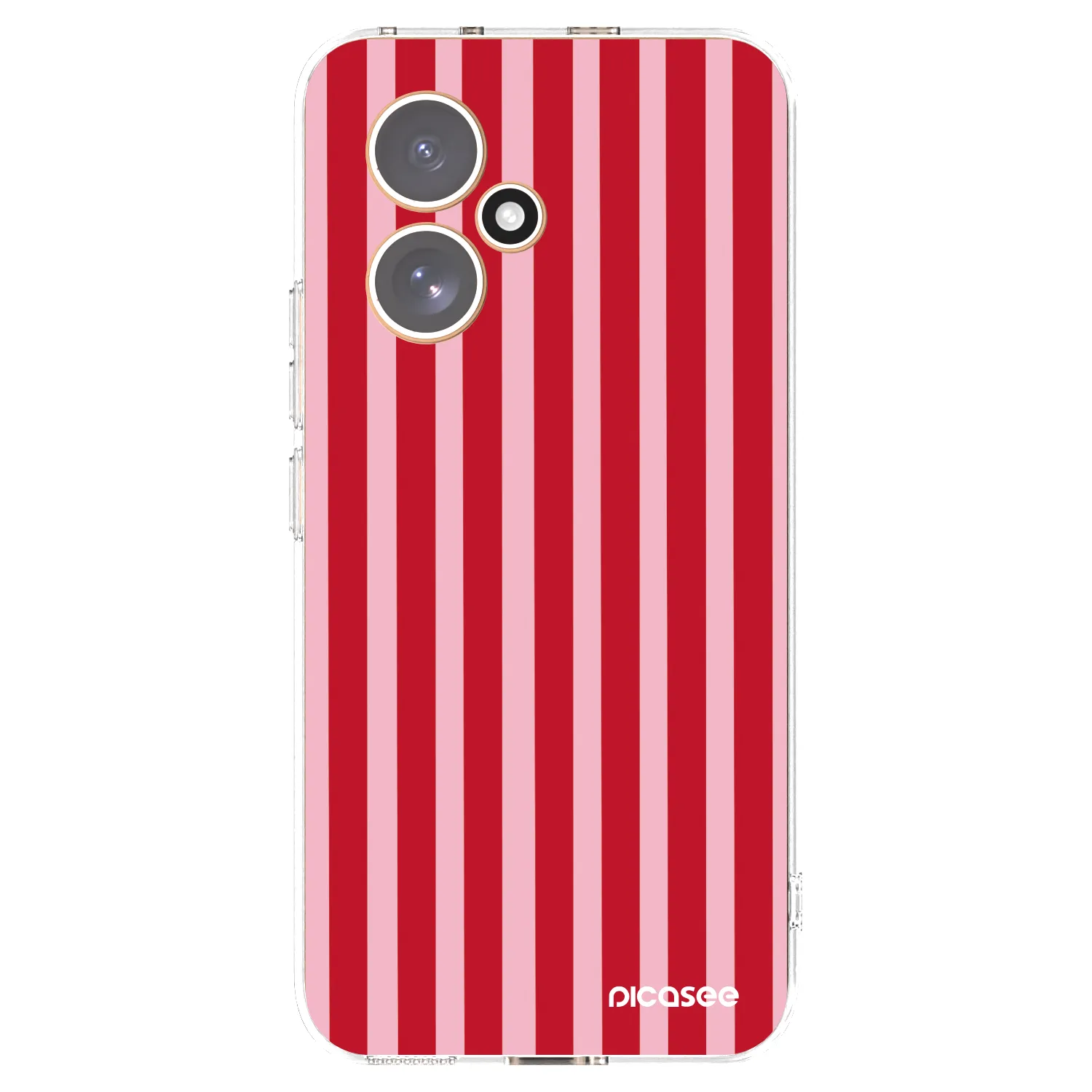 Picasee διαφανής θήκη σιλικόνης Honor 400 5G - Lines red