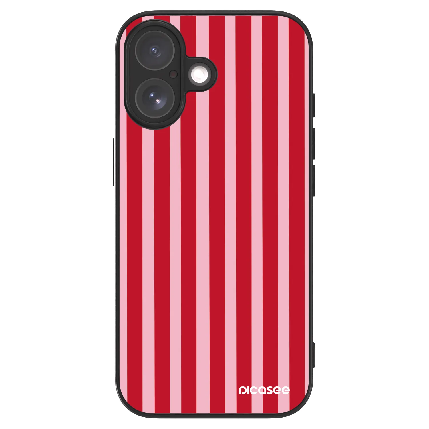 Picasee ULTIMATE CASE MagSafe pro Apple iPhone 17 - Lines red