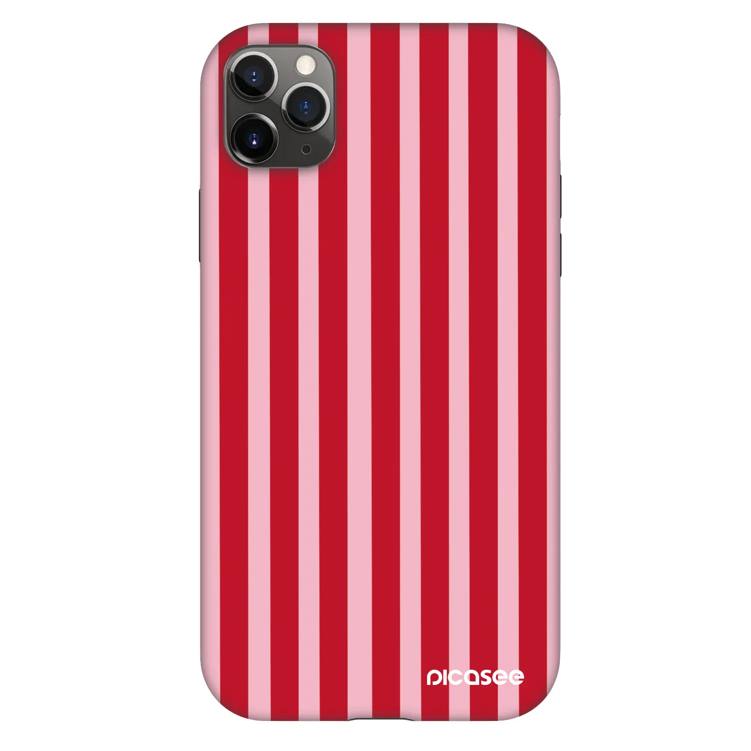 Picasee Fashion Case για Apple iPhone 11 Pro Max - Lines red