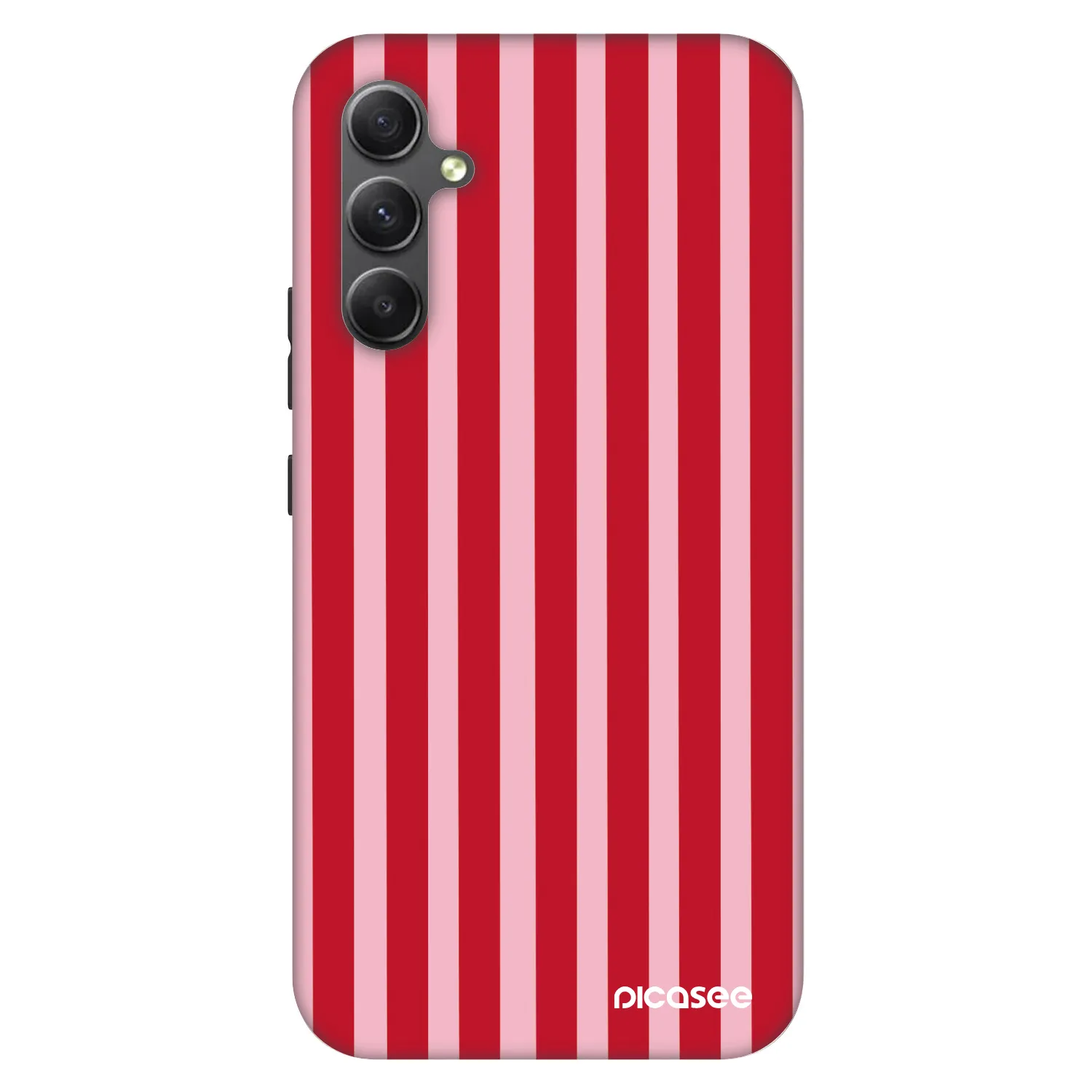 Picasee Fashion Case για Samsung Galaxy A34 5G A346B - Lines red