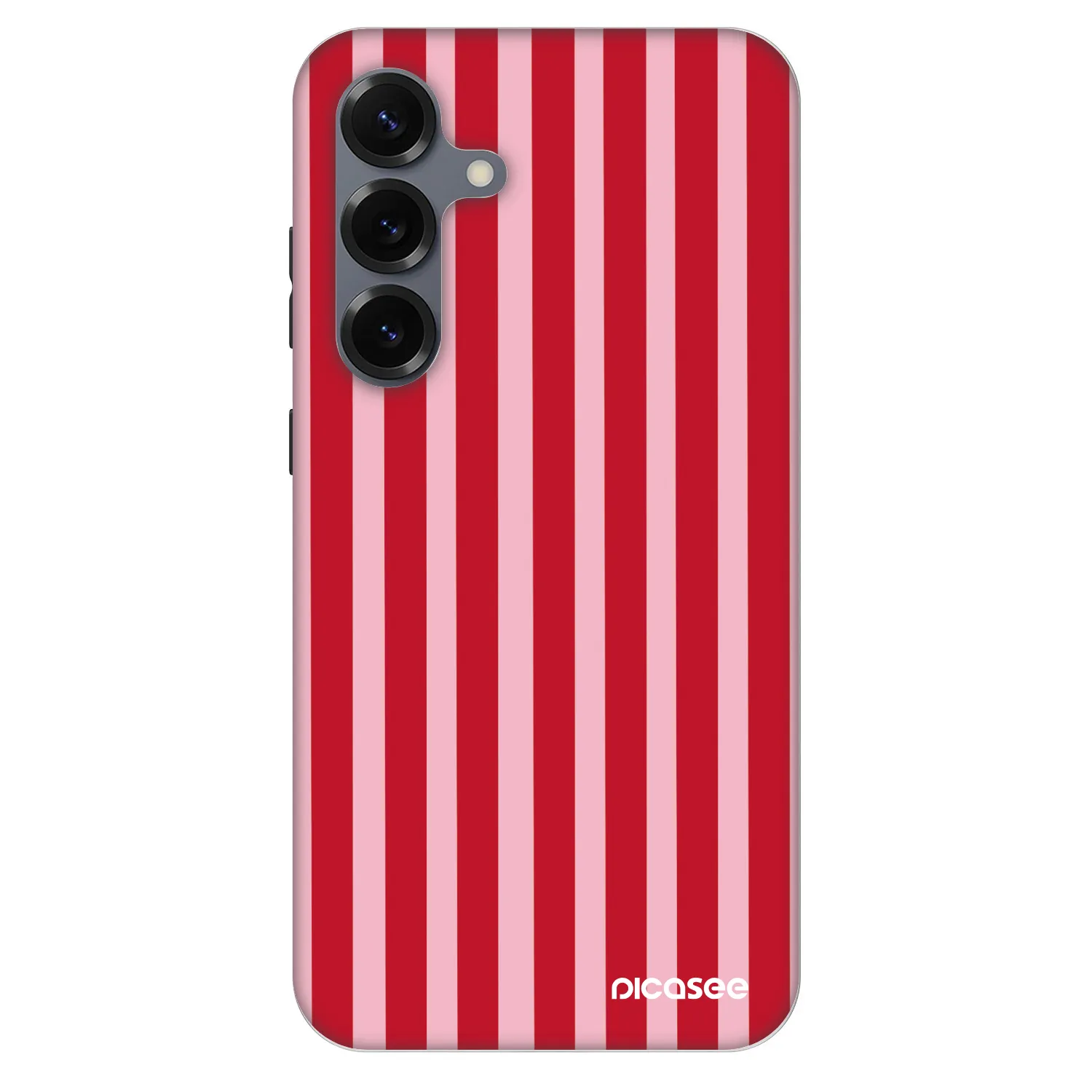 Picasee Fashion Case PowerShare pro Samsung Galaxy S25+ 5G - Lines red