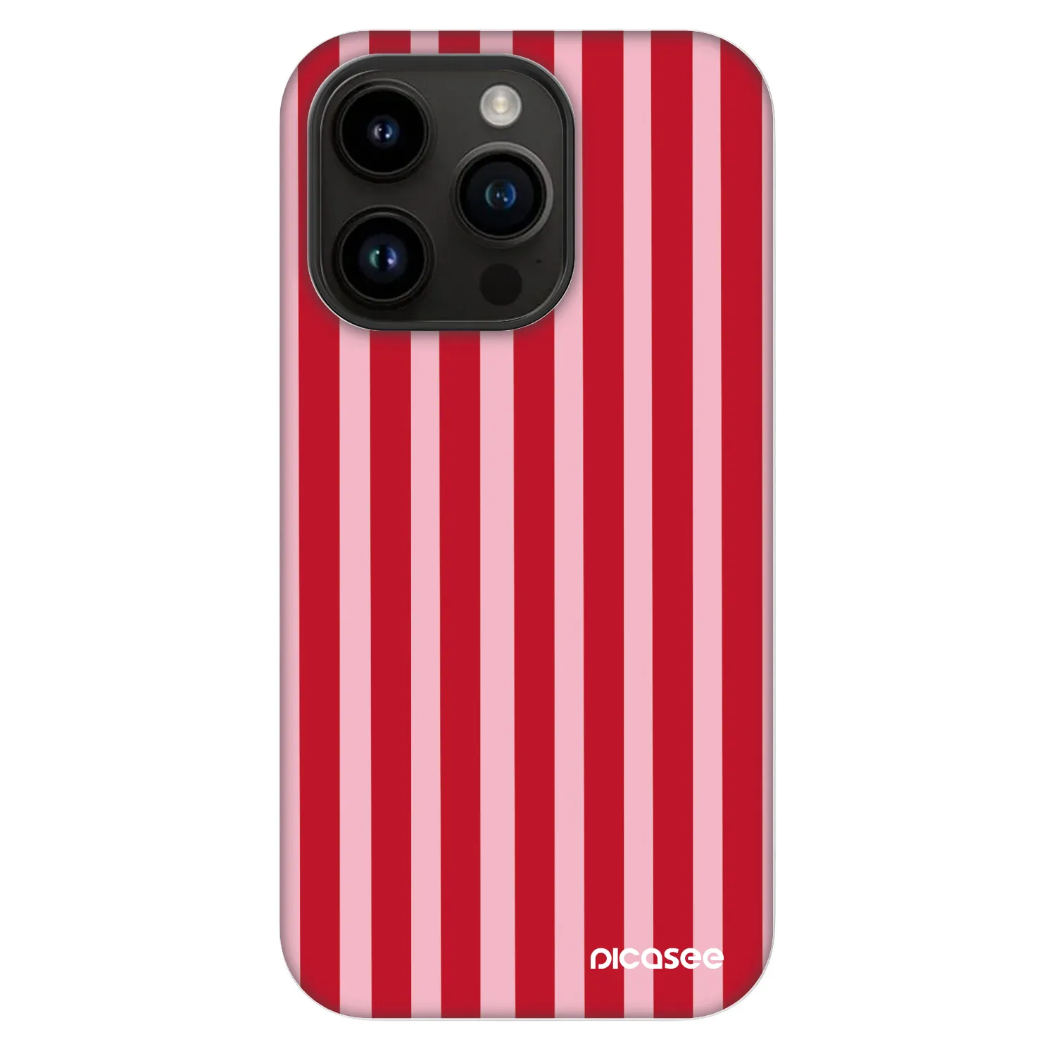 Picasee Fashion Case MagSafe για Apple iPhone 14 Pro - Lines red