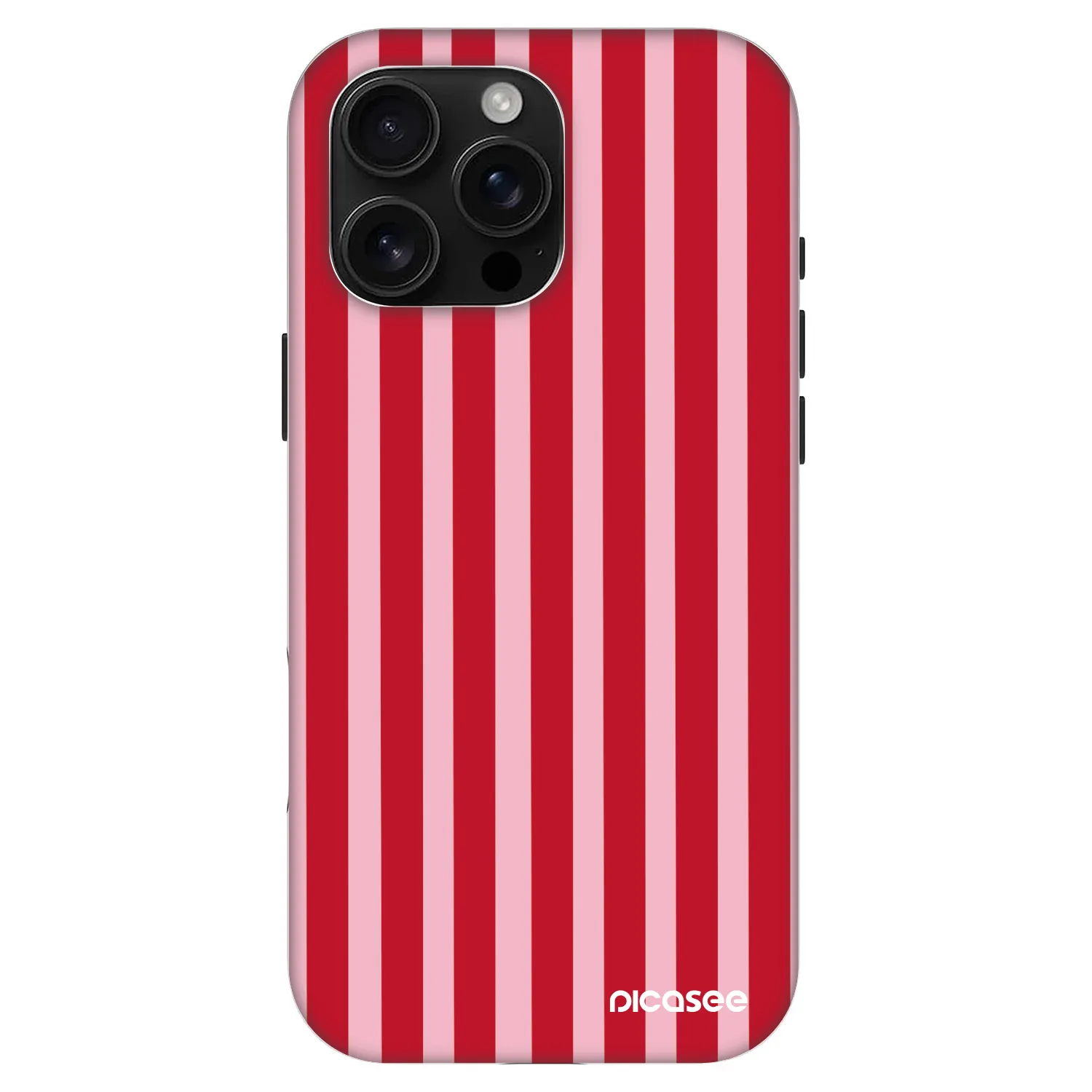 Picasee Fashion Case MagSafe για Apple iPhone 16 Pro Max - Lines red