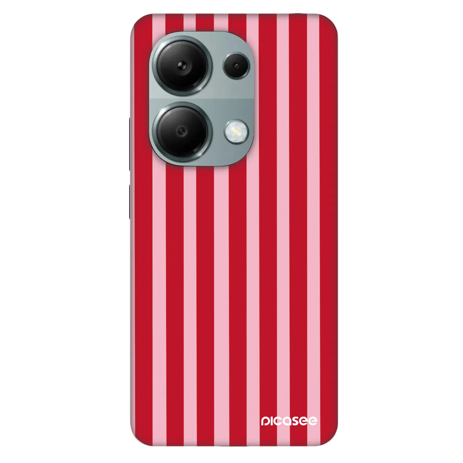Picasee Fashion Case για Xiaomi Redmi Note 13 Pro 4G - Lines red