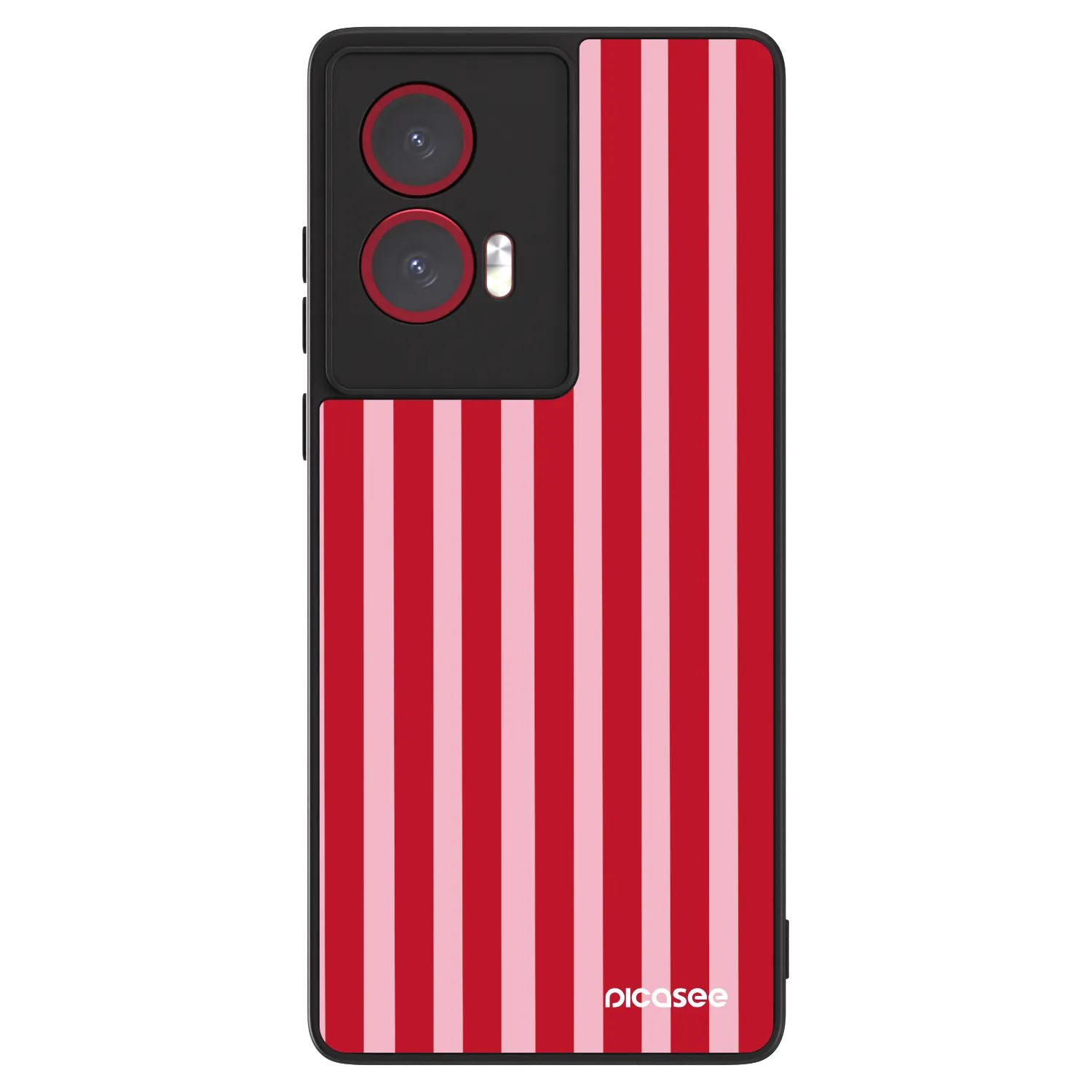 Picasee ULTIMATE CASE για Motorola Edge 50 Fusion - Lines red