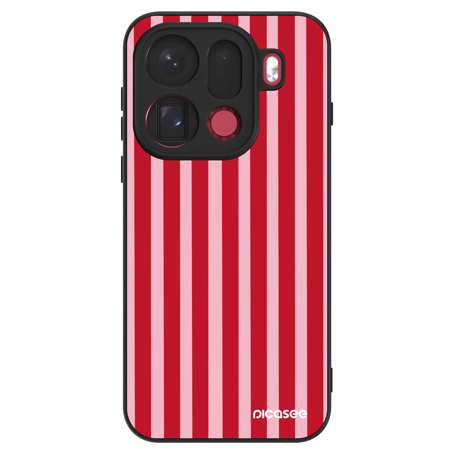 Picasee ULTIMATE CASE για OPPO Find X9 Pro - Lines red