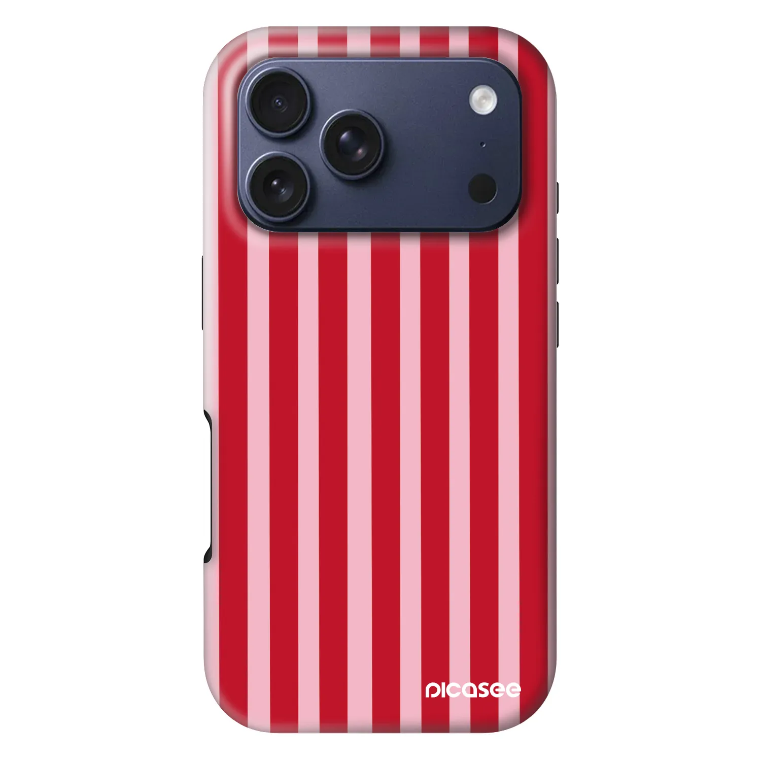 Picasee Fashion Case MagSafe για Apple iPhone 18 Pro - Lines red