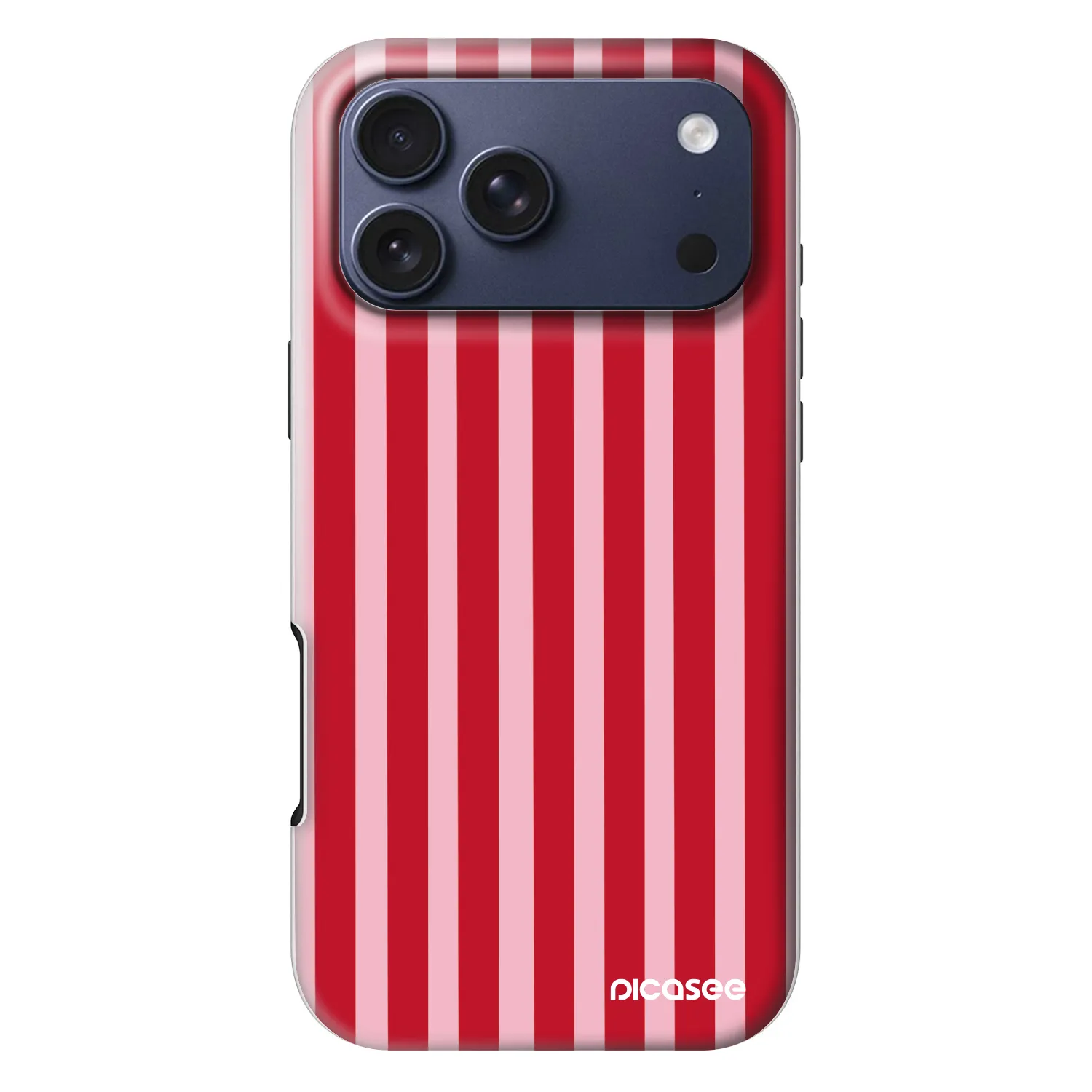 Picasee Fashion Case MagSafe για Apple iPhone 18 Pro Max - Lines red