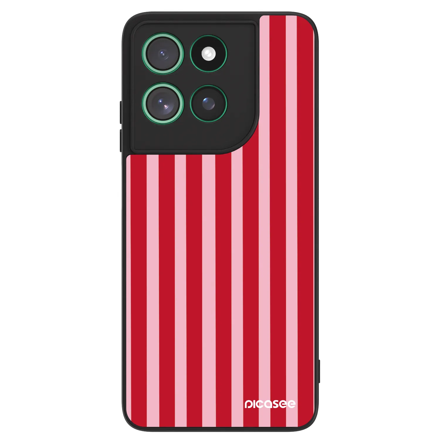 Picasee ULTIMATE CASE για Motorola Moto G57 Power - Lines red