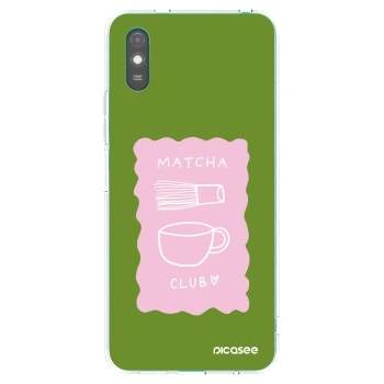 Picasee διαφανής θήκη σιλικόνης Xiaomi Redmi 9A - Matcha club
