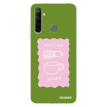 Picasee διαφανής θήκη σιλικόνης Realme 6i - Matcha club