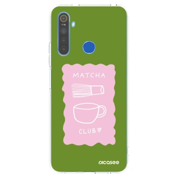 Picasee διαφανής θήκη σιλικόνης Realme 5 - Matcha club