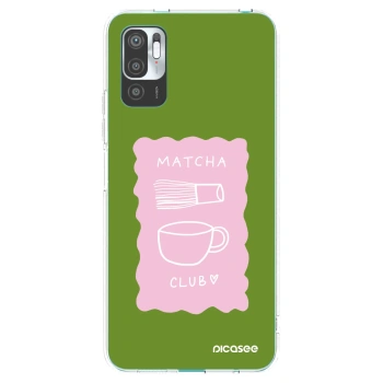 Picasee διαφανής θήκη σιλικόνης Xiaomi Redmi Note 10 5G - Matcha club