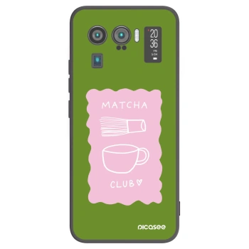 Picasee Μαύρη θήκη σιλικόνης για Xiaomi Mi 11 Ultra - Matcha club