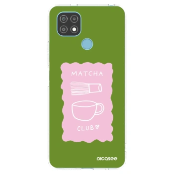 Picasee διαφανής θήκη σιλικόνης Realme C21 - Matcha club