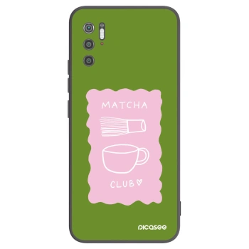 Picasee Μαύρη θήκη σιλικόνης για Xiaomi Poco M3 Pro 5G - Matcha club