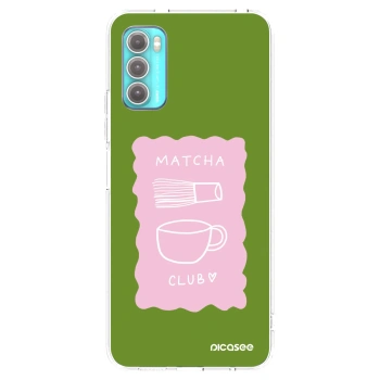 Picasee διαφανής θήκη σιλικόνης Motorola Moto G60 - Matcha club