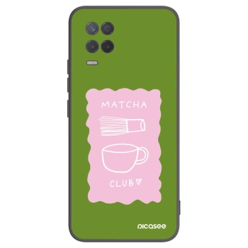 Picasee Μαύρη θήκη σιλικόνης για Realme 8 5G - Matcha club