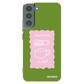 Picasee διαφανής θήκη σιλικόνης Samsung Galaxy S22+ 5G - Matcha club