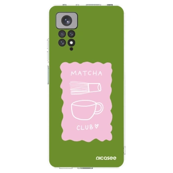 Picasee διαφανής θήκη σιλικόνης Xiaomi Redmi Note 11S 4G - Matcha club