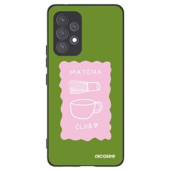 Picasee Μαύρη θήκη σιλικόνης για Samsung Galaxy A53 5G A536 - Matcha club