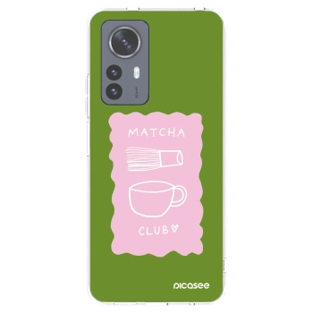 Picasee διαφανής θήκη σιλικόνης Xiaomi 12 Pro - Matcha club