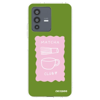 Picasee διαφανής θήκη σιλικόνης Vivo V23 5G - Matcha club
