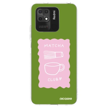 Picasee διαφανής θήκη σιλικόνης Xiaomi Redmi 10C - Matcha club